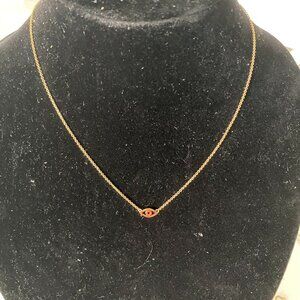 3rd eye Gold Necklace